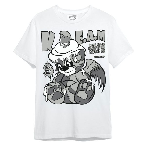 Paris Cement Grey 4s Shirt - Loot Bear Unisex Shirt Matching Jordan Shirt Jezsport.com