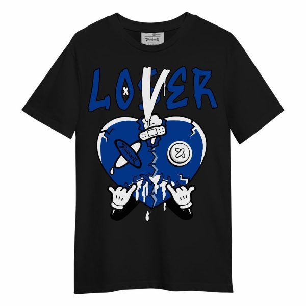 Hyper Royal 12s Shirt, Loser Lover Drip Unisex Shirt Matching Jordan Shirt Jezsport.com