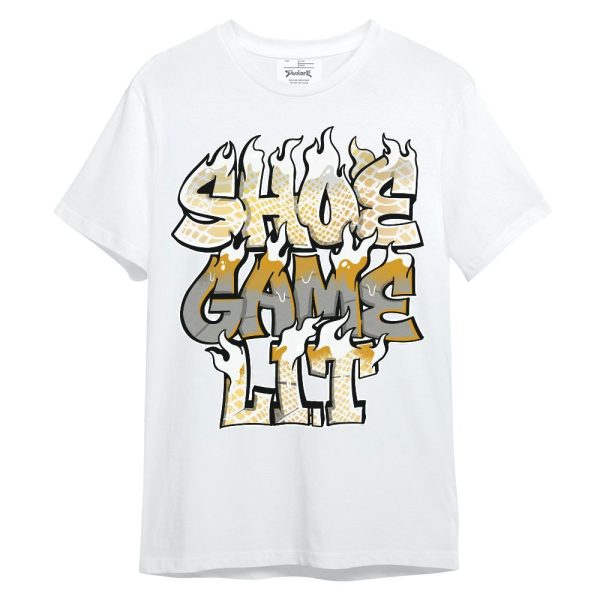 Low Yellow Python 11s Shirt - Shoe Game Lit Graphic Unisex Shirt Matching Jordan Shirt Jezsport.com