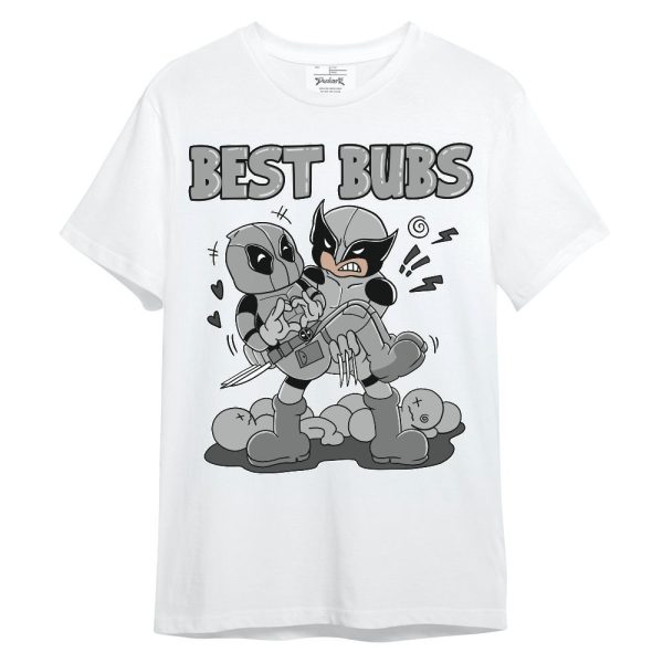 Black Wolf Grey 12s Shirt - Bubs Cartoon Unisex Shirt Matching Jordan Shirt Jezsport.com