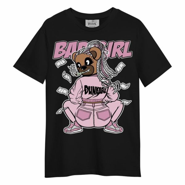 Orchid 4s Shirt - Rebellious Girl Bear Unisex Shirt Jezsport.com