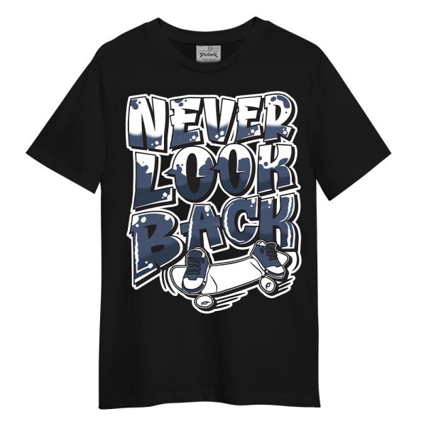 Low Diffused Blue 11s Shirt - Never Looking Back Graphic Shirt Unisex Jezsport.com