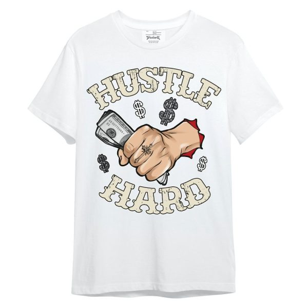 Cement Grey 3s Shirt - Hustles Hard! Unisex Shirt Matching Jordan Shirt Jezsport.com