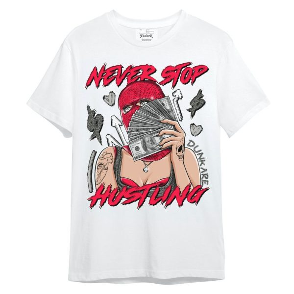 Retro Fire Red 3s Shirt - Hustling Unque Unisex Shirt Matching Jordan Shirt Jezsport.com