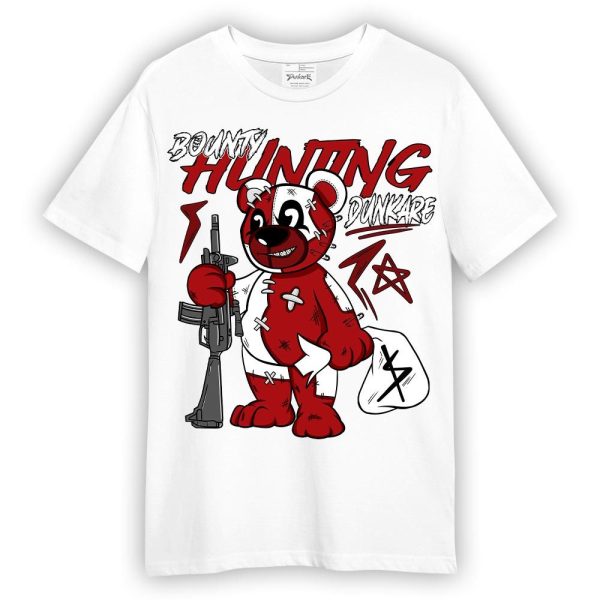 Red Taxi 12s Shirt - Bounty Hunting Bear Shirt Unisex Matching Jordan Shirt Jezsport.com