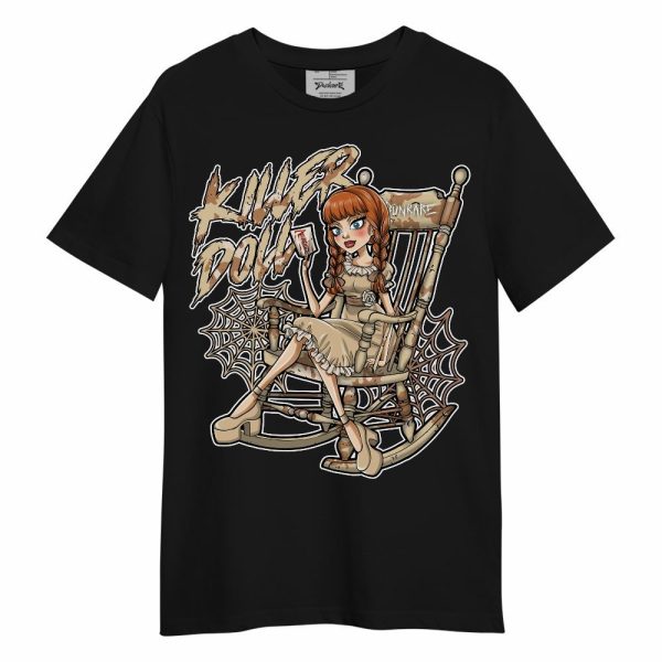 Desert Camo 3s Shirt - Killer Doll-A Halloween Unisex Shirt Matching Jordan Shirt Jezsport.com