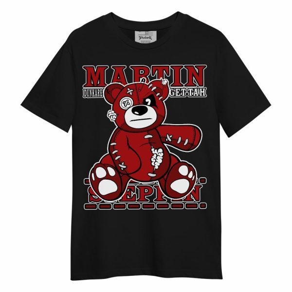 Red Taxi 12s Shirt - Tah Steppin Bear Unisex Shirt Matching Jordan Shirt Jezsport.com