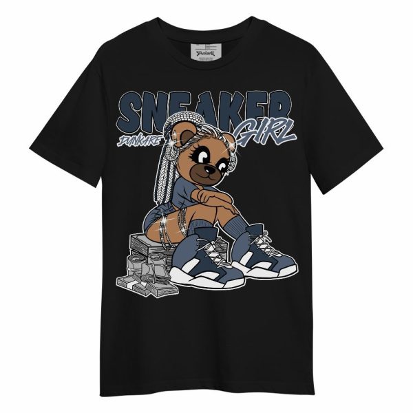 Low Diffused Blue 11s Shirt - Sneaker Girl Bear Unisex Shirt Matching Jordan Shirt Jezsport.com