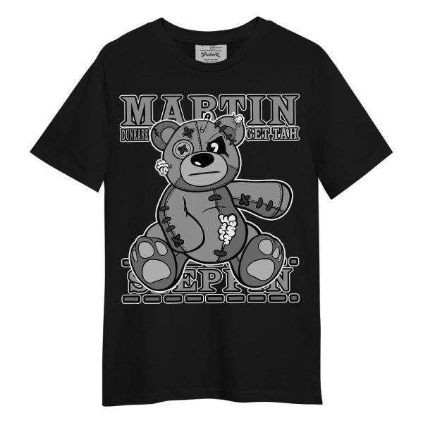 Black Wolf Grey 12s Shirt - Tah Steppin Bear Unisex Shirt Matching Jordan Shirt Jezsport.com