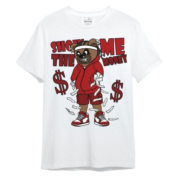 Red Taxi 12s Shirt - Show Me Bear Unisex Shirt Matching Jordan Shirt Jezsport.com