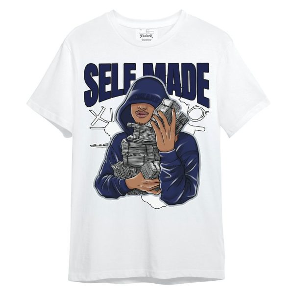 Midnight Navy 11s Shirt - Selfmade Unqiue Unisex Shirt Matching Jordan Shirt Jezsport.com