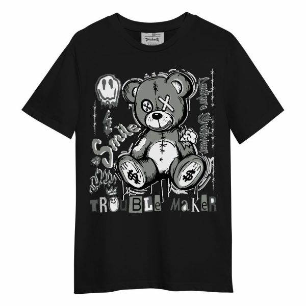 Paris Cement Grey 4s Shirt, Bear Rebel Unisex Shirt Matching Jordan Shirt Jezsport.com