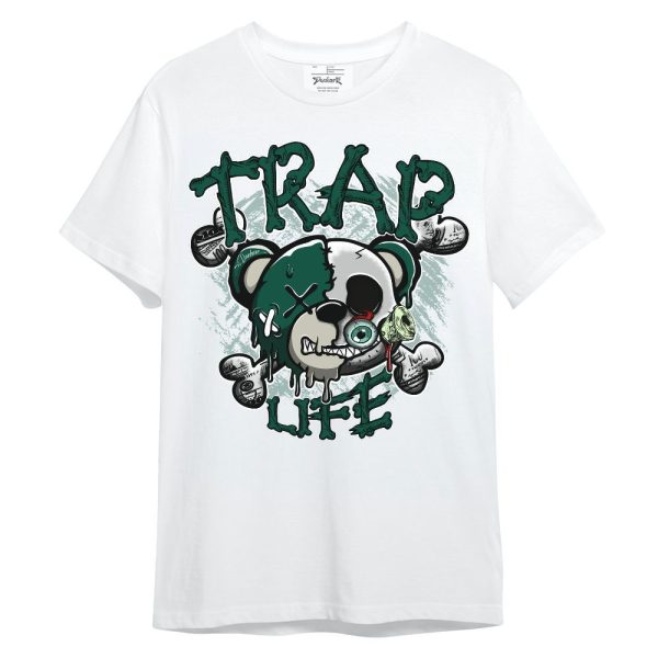 Oxidized Green 4s Shirt, Trap Bear Skull Unisex Shirt Matching Jordan Shirt Jezsport.com