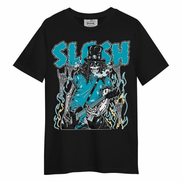 Retro Aqua 5s Shirt - Slash Skeleton Unisex Shirt Jezsport.com