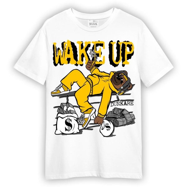 Vivid Sulfur 4s Shirt - Wakeup Bear Shirt Unisex Matching Jordan Shirt Jezsport.com