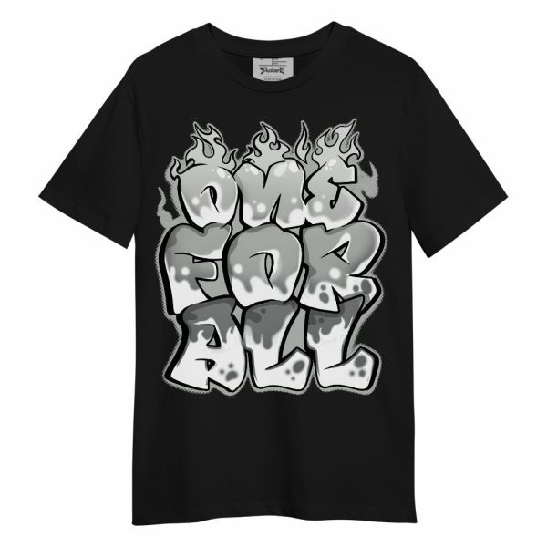 Paris Cement Grey 4s Shirt - Ones For All Graphic Unisex Shirt Matching Jordan Shirt Jezsport.com