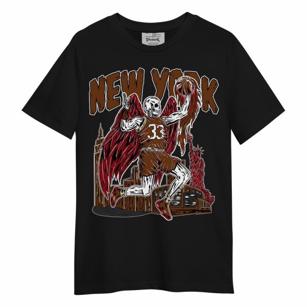 Archaeo Brown 5s Shirt - Ewing Era Skeleton Unisex Shirt Matching Jordan Shirt Jezsport.com