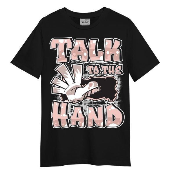 Low Legend Pink 11s Shirt - Talk To Hand Graphic Shirt Unisex Matching Jordan Shirt Jezsport.com