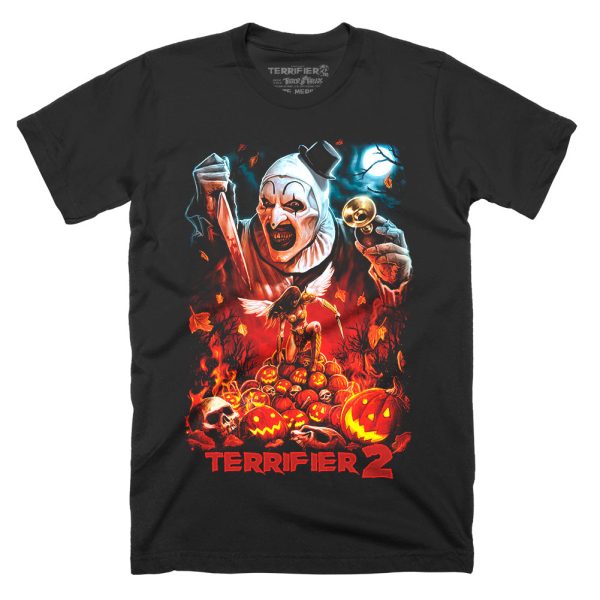 Terrifier 2 Queen Of The Hill T-Shirt Funny Halloween Shirt For Halloween Jezsport.com