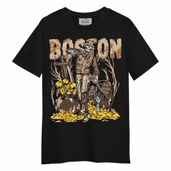 Desert Camo 3s Shirt - Goldrush Skeleton Unisex Shirt Matching Jordan Shirt Jezsport.com