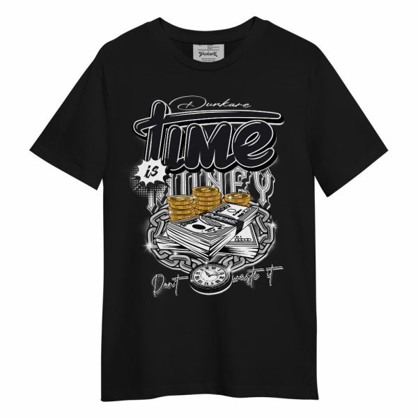 White Thunder 4s Shirt, Time Is Money Unisex Shirt Matching Jordan Shirt Jezsport.com