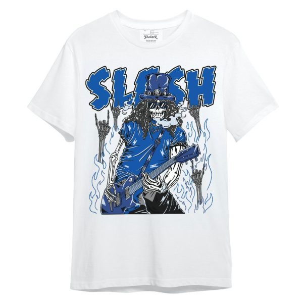 Racer Blue 5s Shirt - Slash Skeleton Unisex Shirt Jezsport.com