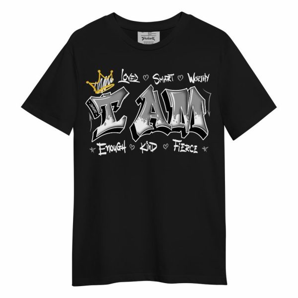 Black Wolf Grey 12s Shirt, I Am Love Unisex Shirt Matching Jordan Shirt Jezsport.com