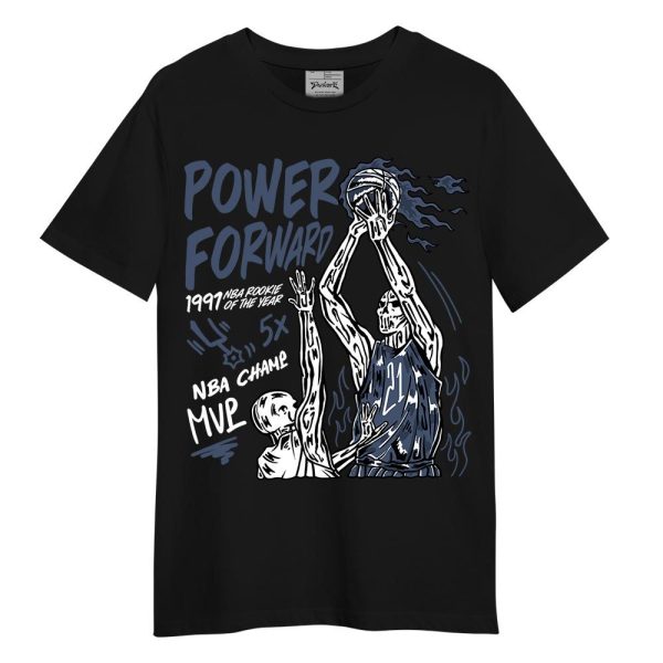 Low Diffused Blue 11s Shirt - Power Shot Skeleton Shirt Unisex Jezsport.com