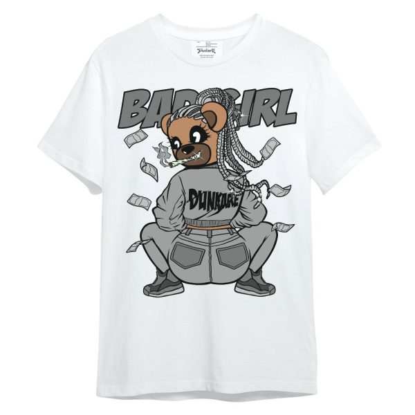 Black Wolf Grey 12s Shirt - Rebellious Girl Bear Unisex Shirt Matching Jordan Shirt Jezsport.com