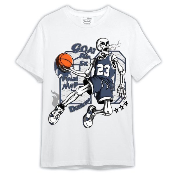 Low Diffused Blue 11s Shirt, 23 G.O.A.T Basketball Shirt Outfit Jezsport.com