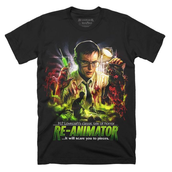 Re-Animator Scare You To Pieces T-Shirt Funny Halloween Shirt For Halloween Jezsport.com