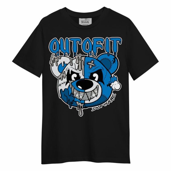 Industrial Blue 4s Shirt - Out Of It Bear Unisex Shirt Matching Jordan Shirt Jezsport.com