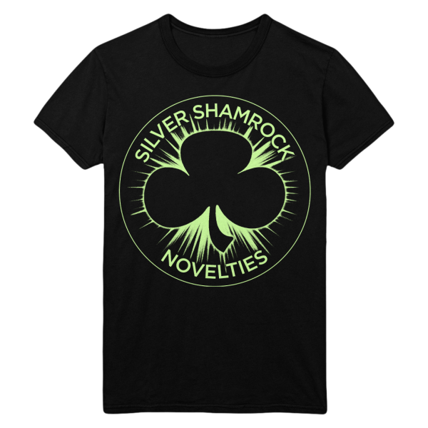 Halloween III Silver Shamrock Novelties T Shirt Glow in the Dark Funny Halloween Shirt For Halloween Jezsport.com