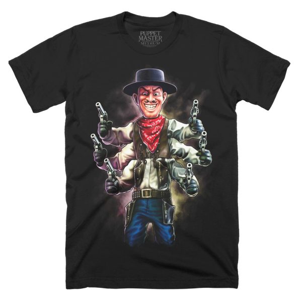 Puppet Master Six Shooter T-Shirt Funny Halloween Shirt For Halloween Jezsport.com