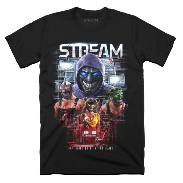 STREAM Skin In The Game T-Shirt Funny Halloween Shirt For Halloween Jezsport.com