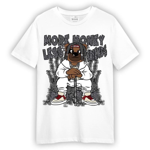 Cement Grey 3s Shirt - More Moneys Bear Shirt Unisex Matching Jordan Shirt Jezsport.com