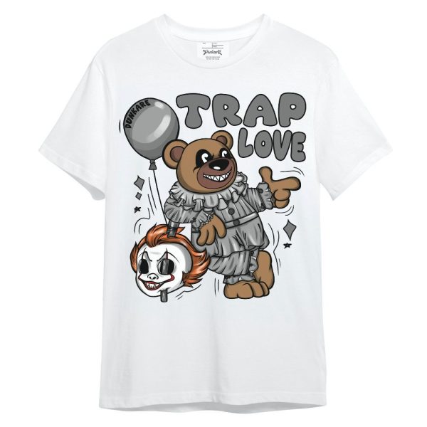 Black Wolf Grey 12s Shirt - Trap Loves Bear Unisex Shirt Funny Halloween Shirt For Halloween Jezsport.com