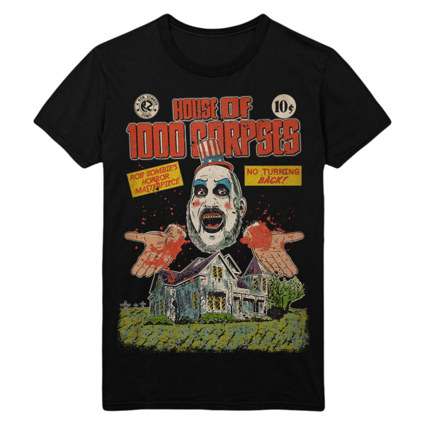 House of 1000 Corpses Comic T Shirt Funny Halloween Shirt For Halloween Jezsport.com