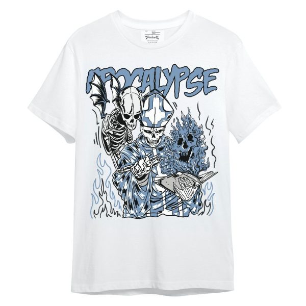 University Blue 4s Shirt - Apocalypse Skeleton Unisex Shirt Matching Jordan Shirt Jezsport.com