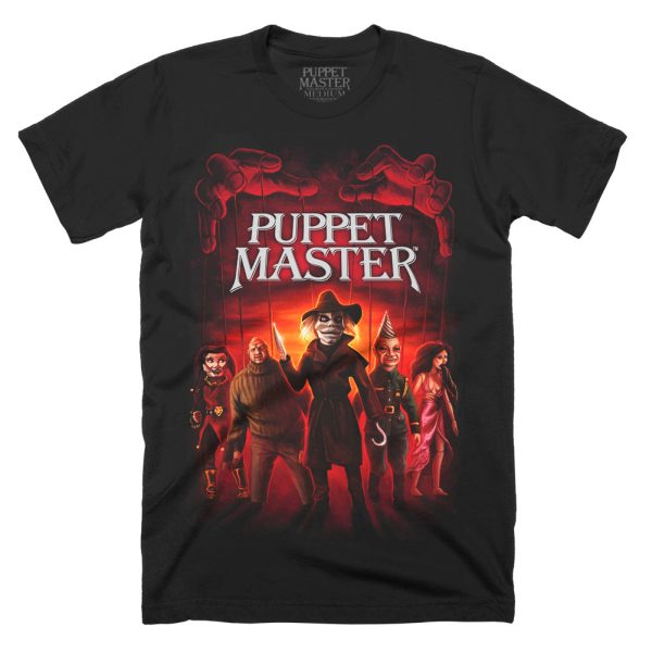 Puppet Master Strings Attached T-Shirt Funny Halloween Shirt For Halloween Jezsport.com