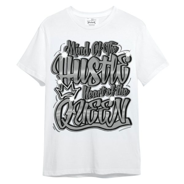 Black Wolf Grey 12s Shirt - Hustles Heart Queens Unisex Shirt Matching Jordan Shirt Jezsport.com