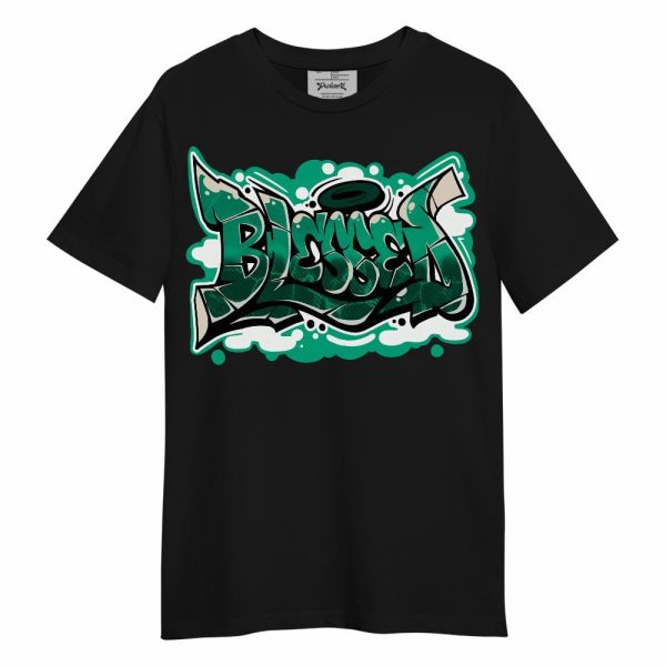 Oxidized Green 4s Shirt - Blessing Graphic Unisex Shirt Matching Jordan Shirt Jezsport.com