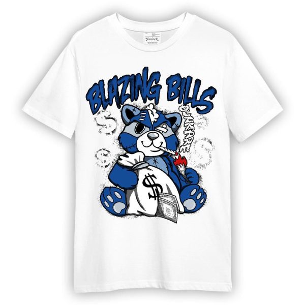 Low Space Royal 11s Shirt - Blazing Bills Raccoon Shirt Unisex Matching Jordan Shirt Jezsport.com