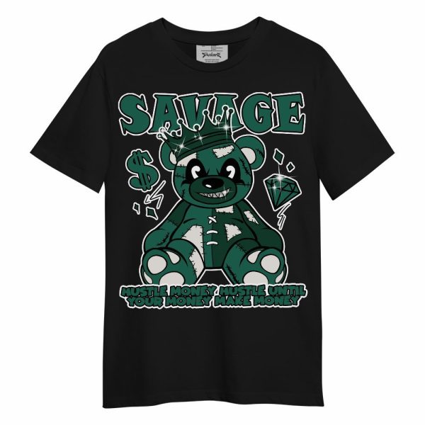 Oxidized Green 4s Shirt - Savages Bear Unisex Shirt Matching Jordan Shirt Jezsport.com