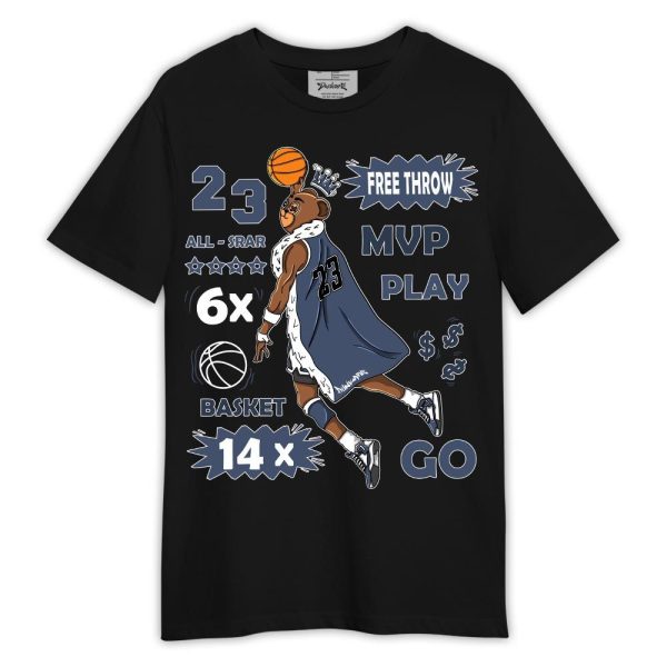 Low Diffused Blue 11s Shirt, Graphic Free Throw Shirt Outfit Jezsport.com