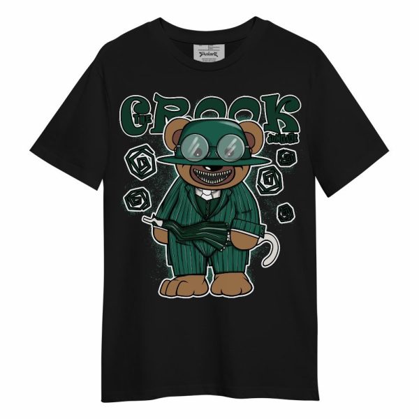 Oxidized Green 4s Shirt - Swindler Bear Unisex Shirt Matching Jordan Shirt Jezsport.com