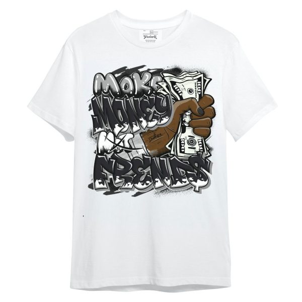 White Thunder 4s Shirt, Make Money Not Friend Sprays Unisex Shirt Jezsport.com