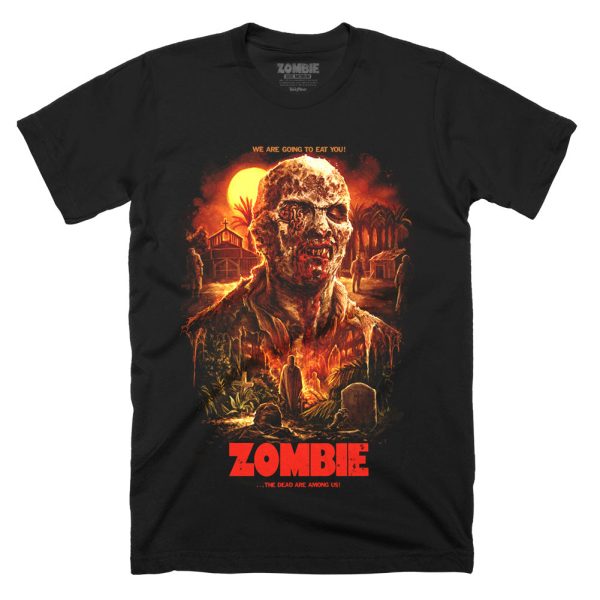 Zombie The Dead Are Among Us T-Shirt Funny Halloween Shirt For Halloween Jezsport.com