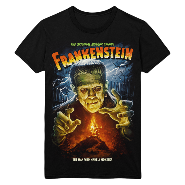 Frankenstein The Original Horror Show T Shirt Funny Halloween Shirt For Halloween Jezsport.com