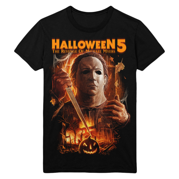 Halloween 5 The Revenge of Michael Myers T Shirt Funny Halloween Shirt For Halloween Jezsport.com